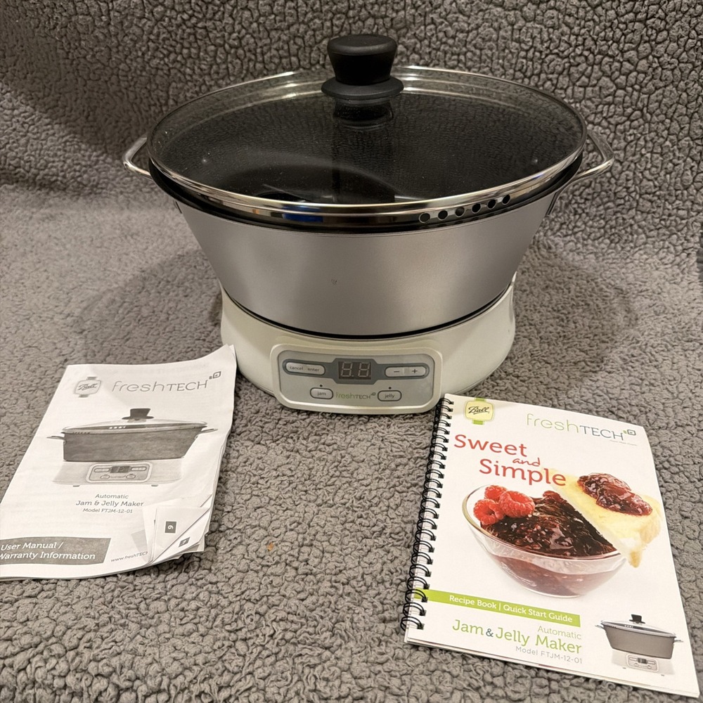 Ball freshtech jam jelly maker FTJM-12-01 Tested Working
